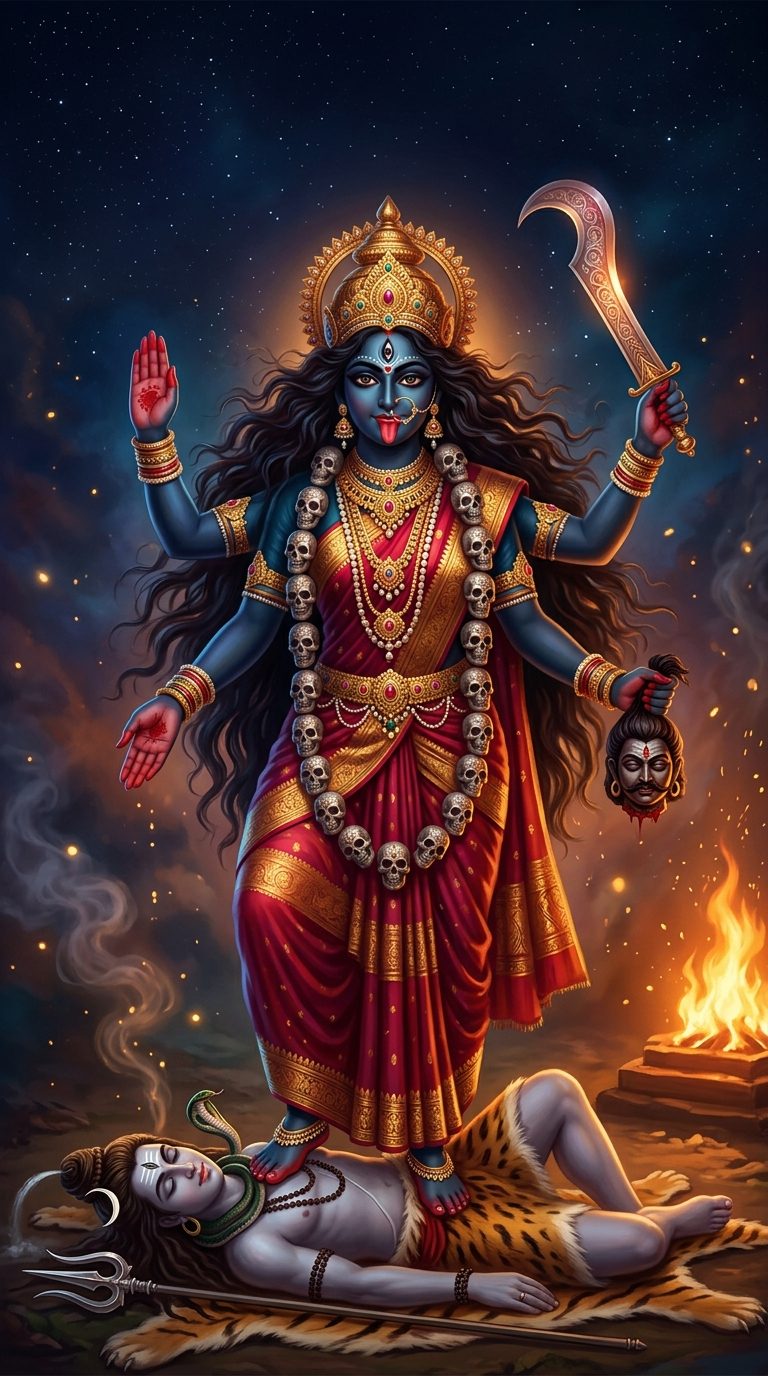 Kali — The fierce Mother who frees us from fear