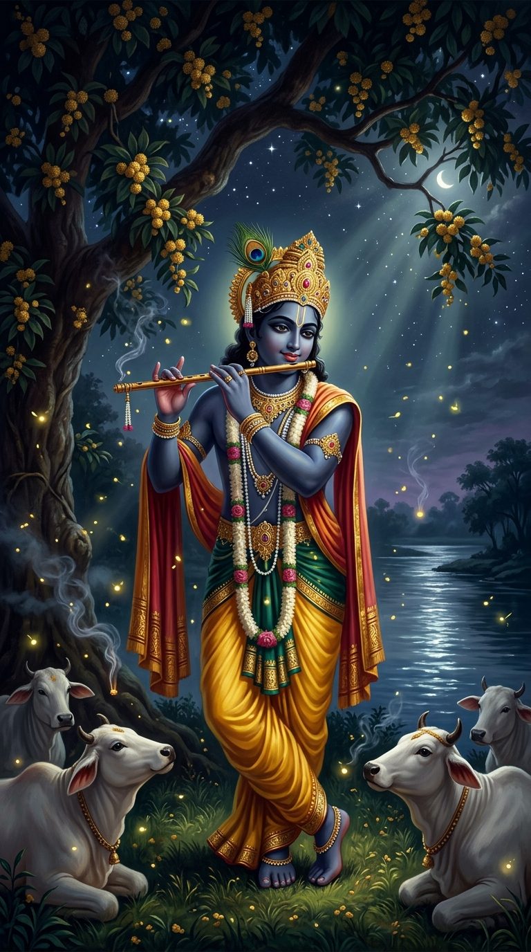 Krishna — The flute player who calls every heart home