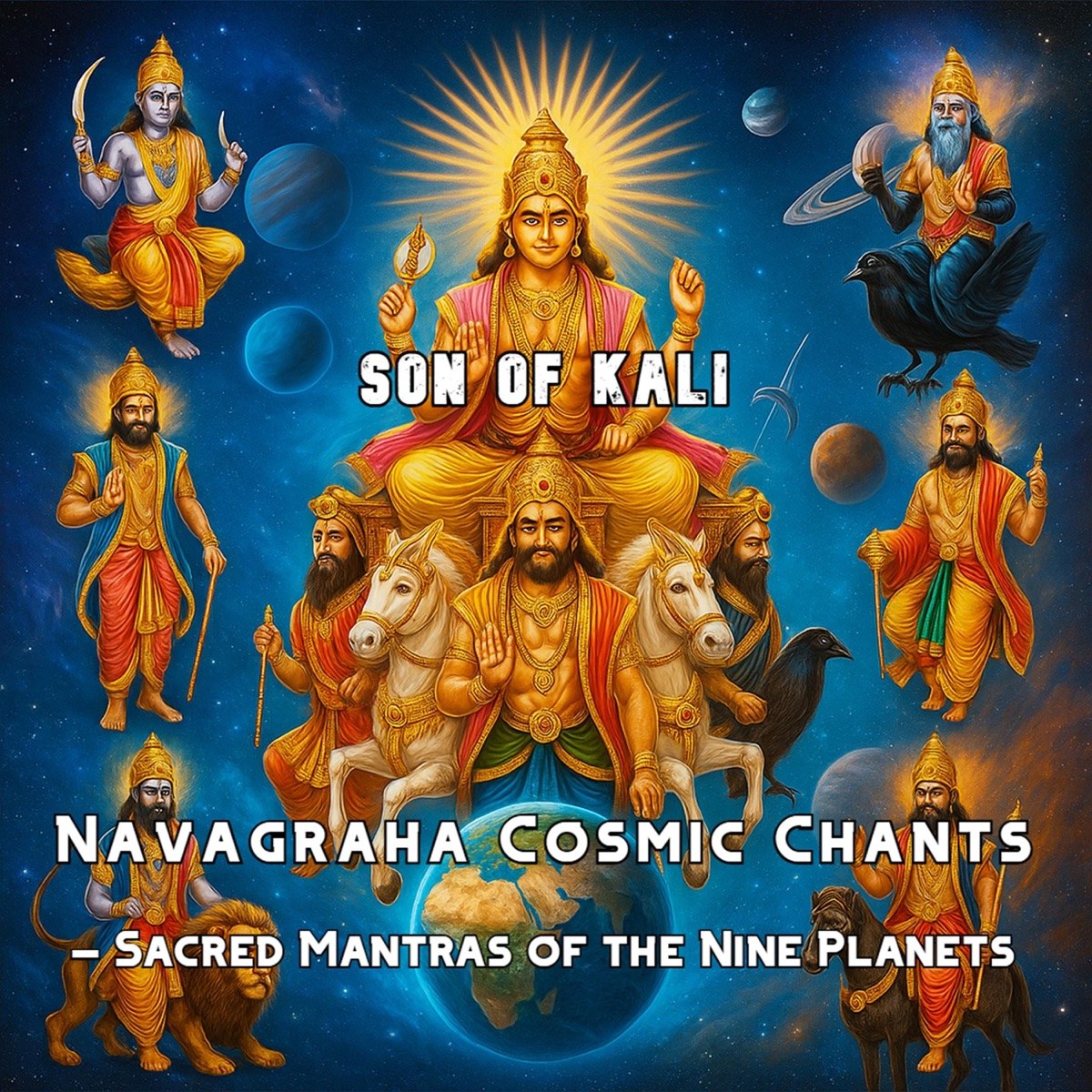 Navagraha Cosmic Chants – Sacred Mantras of the Nine Planets