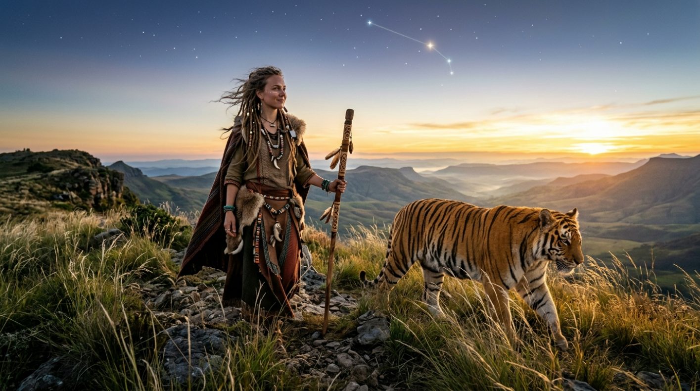 Aries — Tiger spirit animal