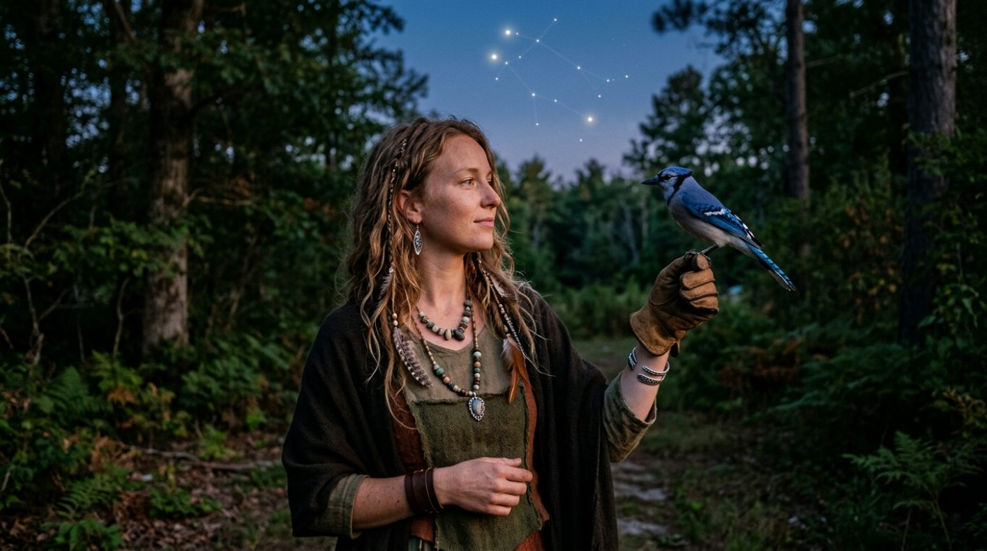 Gemini — Blue Jay spirit animal