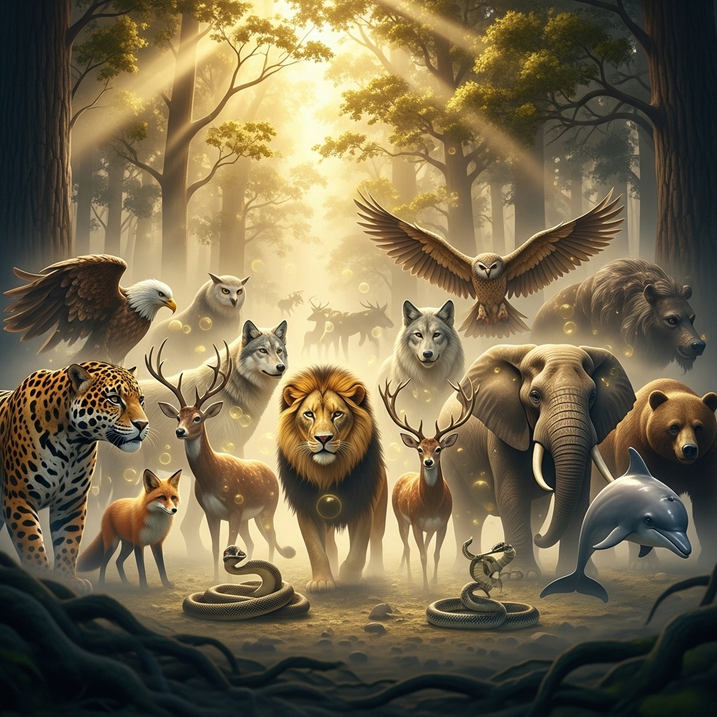 Sacred Power Animal Banner